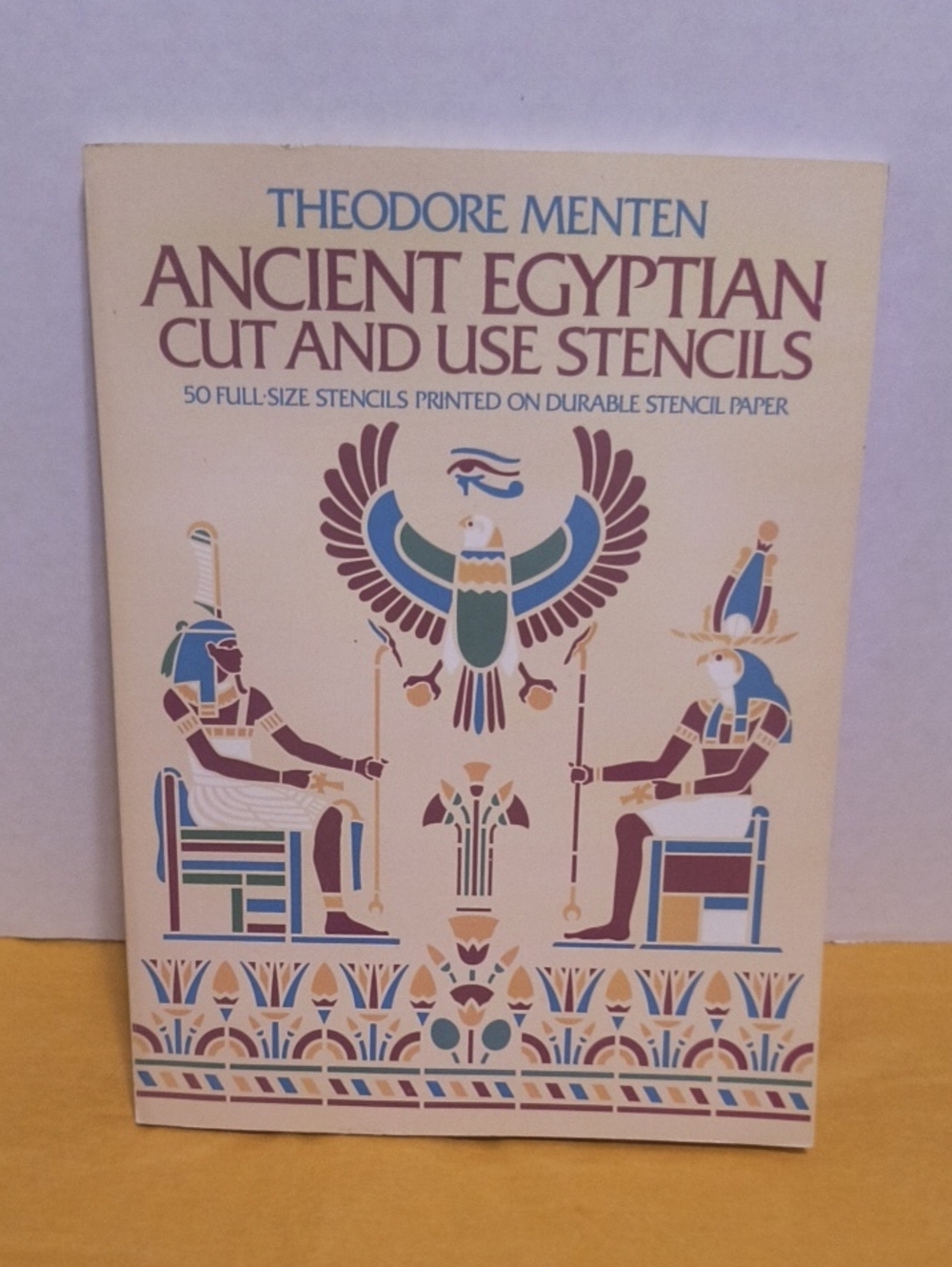 Theodore Menten Ancient Egyptian Cut and Use Stencils  B9